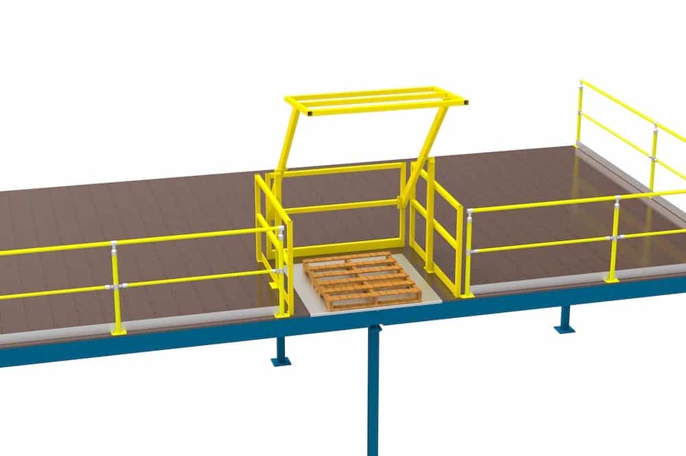 Pallet Rollover Gate - Standard - 1925W x 2300H x 1675D - Pallet 1400W x 1250D x 1800H 6 Pallet Rollover Gate - Standard - 1925W x 2300H x 1675D - Pallet 1400W x 1250D x 1800H - Image 6