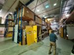 Bryson performing in a Gallery Warehouse